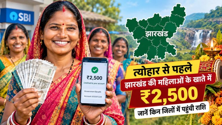 त्योहार से पहले झारखंड की महिलाओं के खाते में ₹2,500, जानें किन जिलों में पहुंची राशि