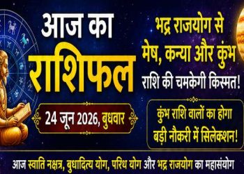 Aaj Ka Rashifal 24 June 2026
