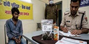 Ranchi News: Charas Procured via Speed ​​Post; Police Bust Drug Trafficking Racket, One Arrested