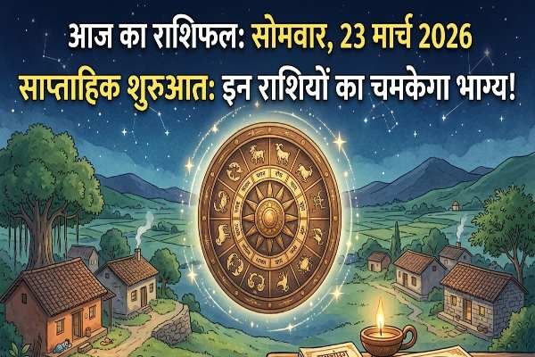 Aaj Ka Rashifal 23 March 2026: A Shower of Wealth Will Rain Down on These 5 Zodiac Signs Find Out What Your Sign Predicts!