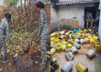Major crackdown on illegal liquor mafia in Giridih