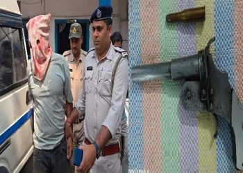 मालबहाल मैदान में देशी कट्टा और जिंदा कारतूस के साथ 22 वर्षीय युवक गिरफ्तार 8 रूपनारायणपुर के मालबहाल मैदान में देशी कट्टा और जिंदा कारतूस के साथ युवक गिरफ्तार