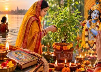 कार्तिक मास कल से शुरू, जानें स्नान, तुलसी पूजा और दीपदान का महत्व 8 कार्तिक मास 2026 में तुलसी पूजा, भगवान श्रीकृष्ण की आराधना और दीपदान