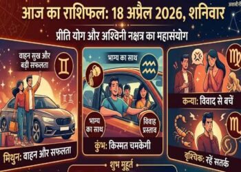 Aaj Ka Rashifal 18 April 2026: The fortunes of these zodiac signs will change due to Ashwini Nakshatra and Sarvartha Siddhi Yoga