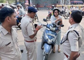 Jharkhand News: Major Action by Dhanbad Traffic Police—623 Vehicles Inspected