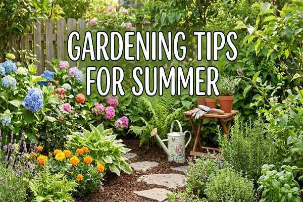 Gardening in Summer: Stepping out in the scorching heat? Keep your garden plants safe with these tips