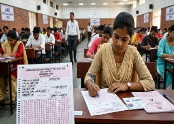 Jharkhand TET 2026 में प्री-प्रिंटेड OMR शीट पर पहले से छपा अभ्यर्थी का नाम और रोल नंबर