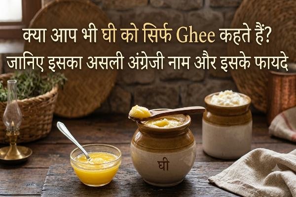 Do you also simply call Ghee "Ghee"? Discover its actual English name and its benefits