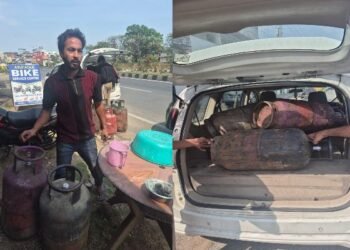 Ranchi News: Administration Cracks Down on Illegal Gas Refilling and Black Marketing in Ormanjhi; Large Quantity of Cylinders Seized