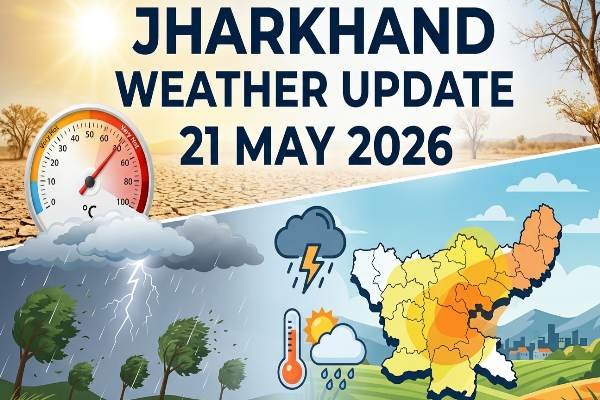 Jharkhand Weather Update: Heat Intensifies Again in Jharkhand! Find Out When Relief Will Arrive