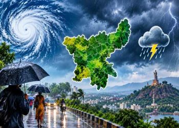 झारखंड में 27 अक्टूबर से बदलेगा मौसम, 17 जिलों में भारी बारिश और आंधी का अलर्ट 9 झारखंड में भारी बारिश, तेज आंधी और वज्रपात का अलर्ट, मौसम का बदला मिजाज