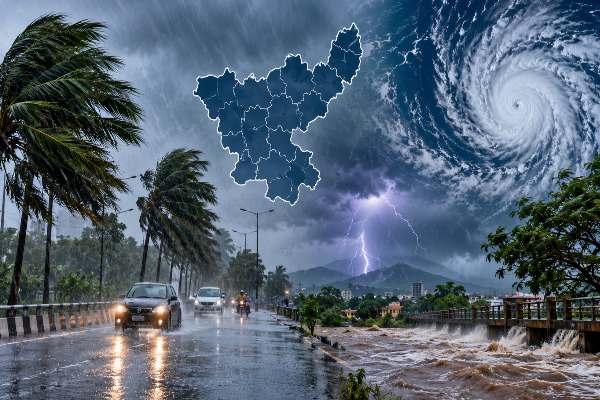 झारखंड में आज से बदलेगा मौसम, 16 जिलों में भारी बारिश और 60 KM/H की तेज हवा का अलर्ट 1 झारखंड मौसम अपडेट 28 अक्टूबर 2026, भारी बारिश, तेज आंधी और चक्रवात का अलर्ट
