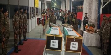 Ranchi News: जम्मू-कश्मीर में शहीद हुए वीर सपूत अजय लकड़ा का शव पहुंचा रांची