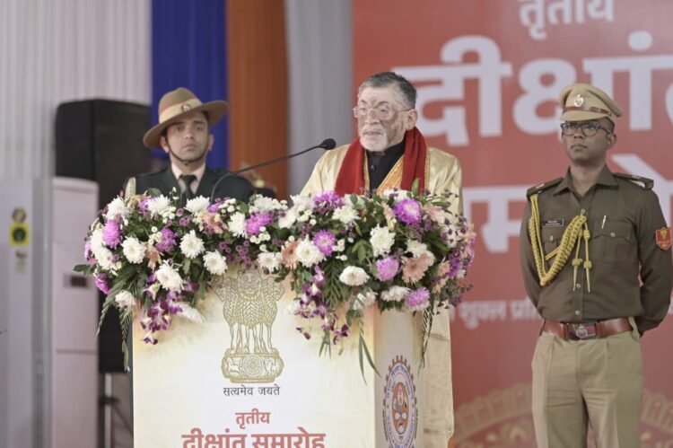 Sarala Birla University's 3rd Convocation: Gold medals awarded to 32 students, PhD degrees to 10