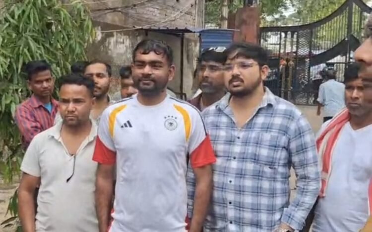 Jairam Mahato became enraged upon appearing in court, saying, "I was framed as part of a conspiracy."