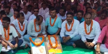 Jharkhand para teachers protest at Raj Bhavan Ranchi hunger strike 2026
