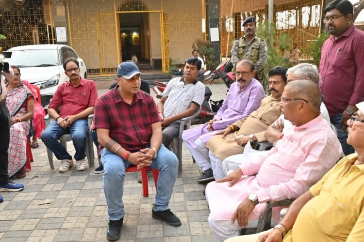 BJP demands fair investigation in Rajiv Ranjan Mishra case, Aditya Sahu meets family members
