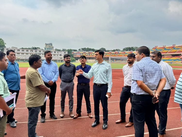 Durand Cup 2026: Players and spectators to get better facilities; Municipal Commissioner reviews preparations at Morabadi Stadium.