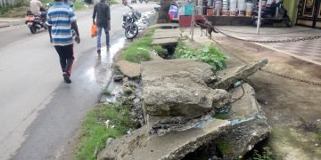 Ranchi: Residents troubled by the dilapidated condition of Morabadi-Boria Road; potholes and waterlogging increase the risk of accidents.