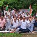 Congress holds a protest against the NEET paper leak and the brutal treatment of students in Delhi.