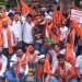 Police detained ABVP activists who had set out to lay siege to the Legislative Assembly