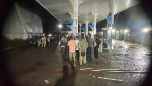 कोकर चौक के समीप जोरदार धमाका