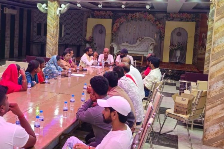 A memorandum regarding the demands of those displaced by Birsa Munda Airport will be submitted on September 7.