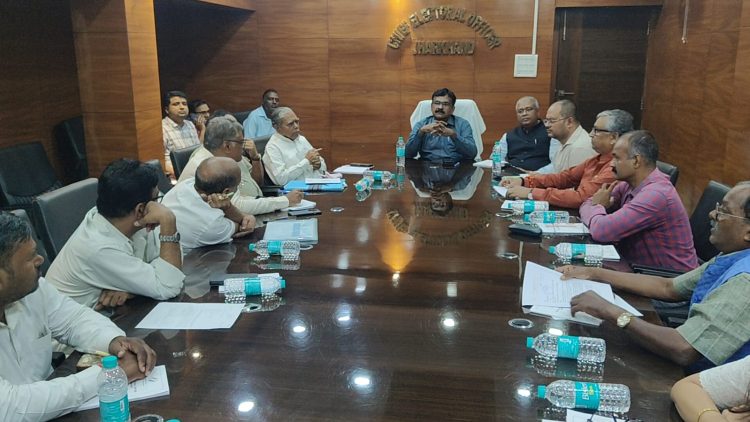Jharkhand SIR 2026: Appeal to political parties for cooperation to ensure no eligible voter is left out.