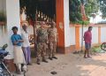 Tension flares up again in Dhemomain over the Durga Puja fair; panic ensues following allegations of 8–9 rounds of firing.
