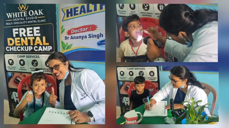 White Oak Dental Studio taught children proper oral health habits; a dental awareness camp was held at Sacred Child Academy.