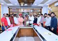 Ranchi's Durga Puja committees met CM Hemant Soren and invited him to visit the pandals.