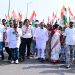 Congress holds show of strength in Jamtara; Irfan Ansari demands resignation of Modi government and CEC.