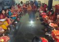 Karwa Chauth celebrated in Ranchi with traditional adornments (solah shringar), prayers, and Dandiya.