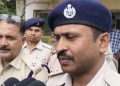 Police team arrives at news channel office; investigation lasts for hours; action linked to businessman's murder case.
