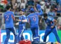 India beat England by seven runs to reach the final of the T20 World Cup