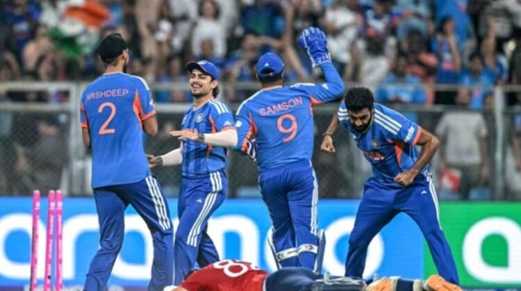 India beat England by seven runs to reach the final of the T20 World Cup