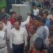 Traffic jam again at DPS Chowk; locals protest against the removal of encroachments.