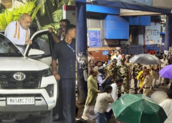 Kolkata Durga Puja stampede at Chorbagan pandal where 19 people lost their lives and 7 organisers were arrested.