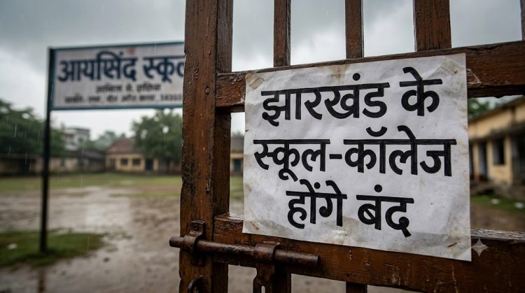 झारखंड के स्कूल-कॉलेज बंद चक्रवात अर्नब वेदर अलर्ट