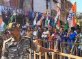 Breaking News: भाजपा के घेराव से पहले कांग्रेस कार्यालय की सुरक्षा बढ़ी, तीन लेयर की बैरिकेडिंग