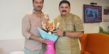 दिल्ली में केंद्रीय कोयला राज्य मंत्री सतीश चंद्र दुबे से मिले सुदेश महतो, कई मुद्दों पर हुई चर्चा