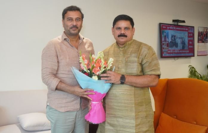 दिल्ली में केंद्रीय कोयला राज्य मंत्री सतीश चंद्र दुबे से मिले सुदेश महतो, कई मुद्दों पर हुई चर्चा
