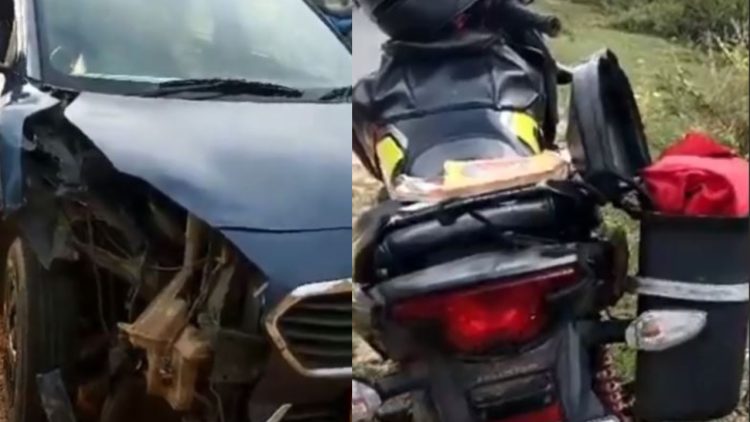 कोडरमा में बाइक सवार को तेज रफ्तार कार ने मारी टक्कर, युवक गंभीर रुप से घायल 1 कोडरमा में बाइक सवार को तेज रफ्तार कार ने मारी टक्कर, युवक गंभीर रुप से घायल