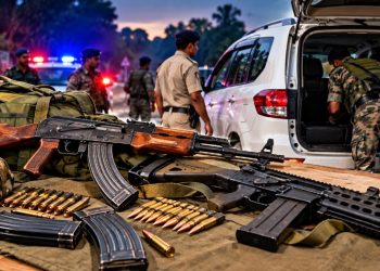 Breaking News: गुमला में वाहन से AK-47 और कार्बाइन बरामद, तीन संदिग्ध हिरासत में-रामदेव गिरोह से कनेक्शन की जांच