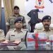 कांके में हत्या की धमकी-देसी पिस्टल और जिंदा कारतूस के साथ तीन गिरफ्तार