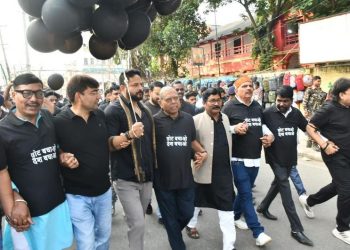 रांची में कांग्रेस का काला दिवस, SIR के खिलाफ विरोध मार्च; ज्ञानेश कुमार के इस्तीफे की मांग