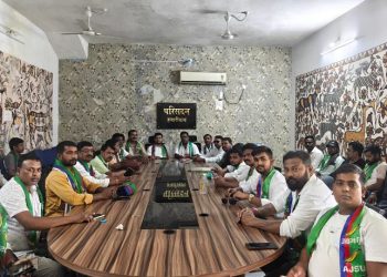 हजारीबाग में आजसू की बड़ी बैठक, हेमंत सरकार पर लगाए गंभीर आरोप