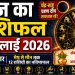 आज का राशिफल 31 जुलाई 2026: मेष से मीन तक इस राशि वालों को मिलेगा धन लाभ, इन्हें रहना होगा सावधान