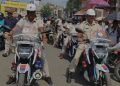 दुर्गा पूजा में हुड़दंग करने वालों पर होगी कार्रवाई, रांची पुलिस ने निलाका फ्लैग मार्च
