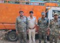 गावां में अवैध माइका कारोबार पर वन विभाग का शिकंजा, 3-4 टन माइका लदा वाहन जब्त